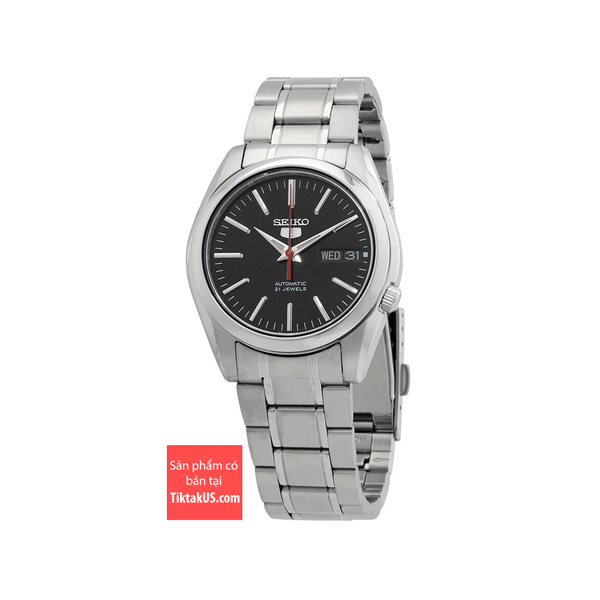 Đồng hồ nam dây thép Seiko 5 automatic Vintage SNKL45K1 size 37mm
