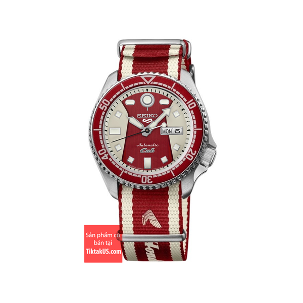 Đồng hồ nam Seiko 5 Sport SRPL23J1 Honda Super Cub Limited Edition Cub C125 Made in Japan dây NATO SRPL23