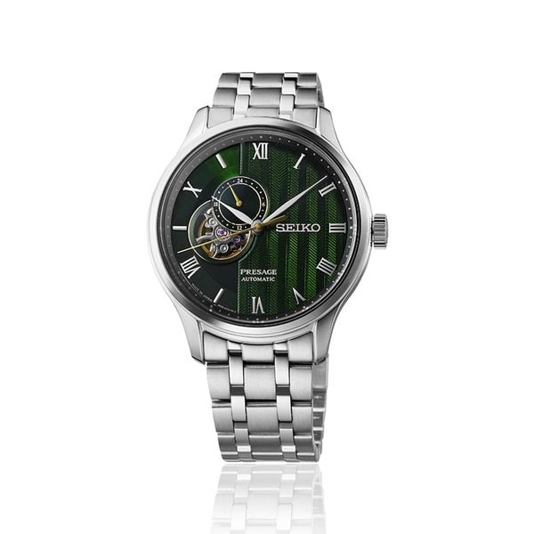 Đồng hồ nam cao cấp Seiko Presage Japanese Garden Open Heart SARY237 Made in Japan
