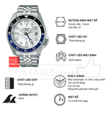 Đồng hồ nam Seiko 5 Sport automatic GMT SSK033K1 dây Jubilee