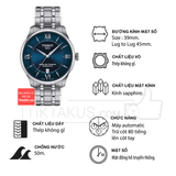 Đồng hồ đeo tay nam Tissot Chemin Des Tourelles Powermatic 80 T139.807.11.048.00 (T1398071104800)