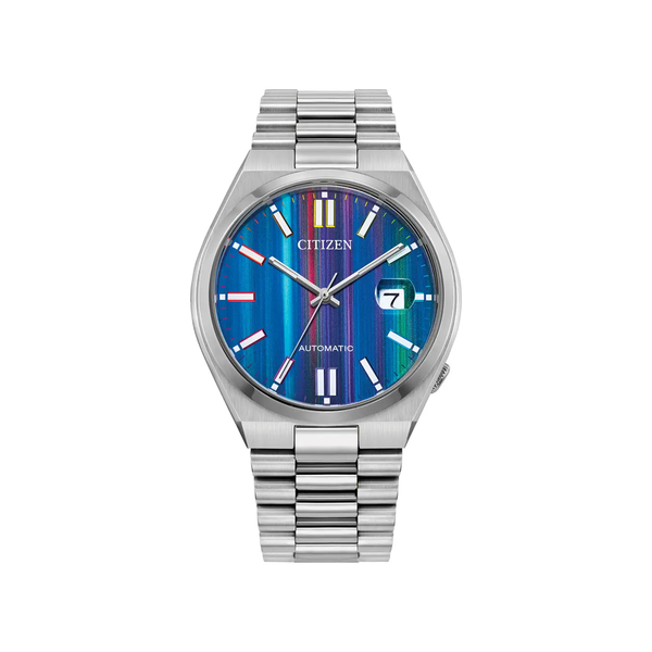 Đồng hồ nam Citizen Tsuyosa Automatic NJ0151-53W Multi Colour-Tone Sunray Rainbow