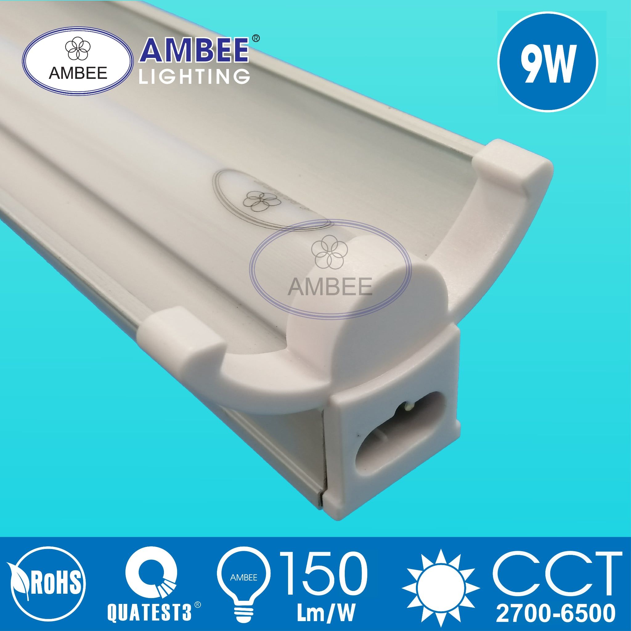 Tube Led T5 With Reflector Integrated 0m6 9W