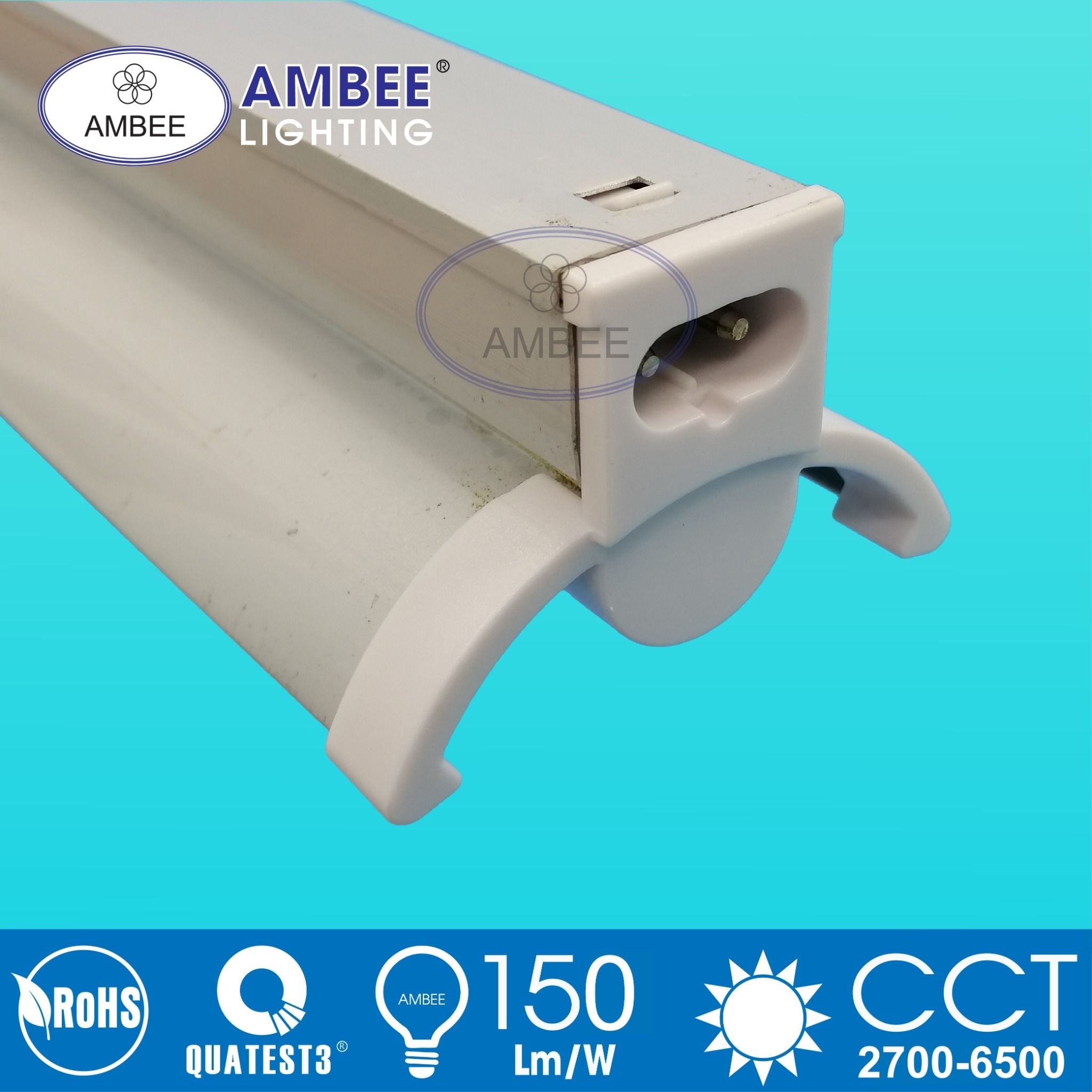 Bộ Đèn Led T5 Có Chóa 0m6 9w