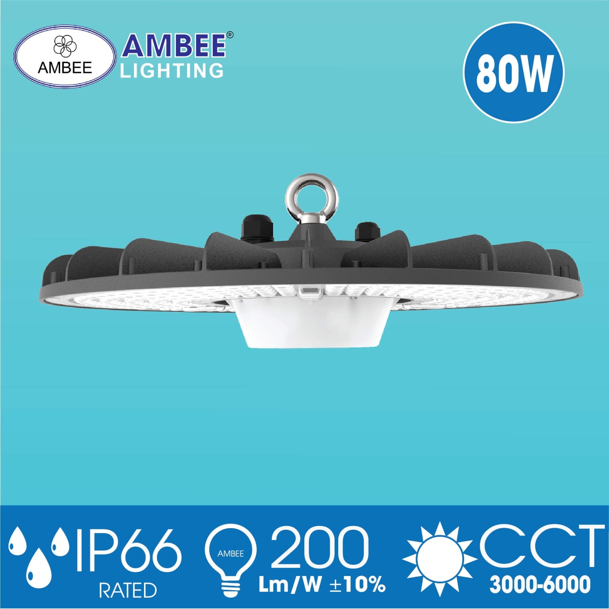 Đèn Led Nhà Xưởng UFO200 80W