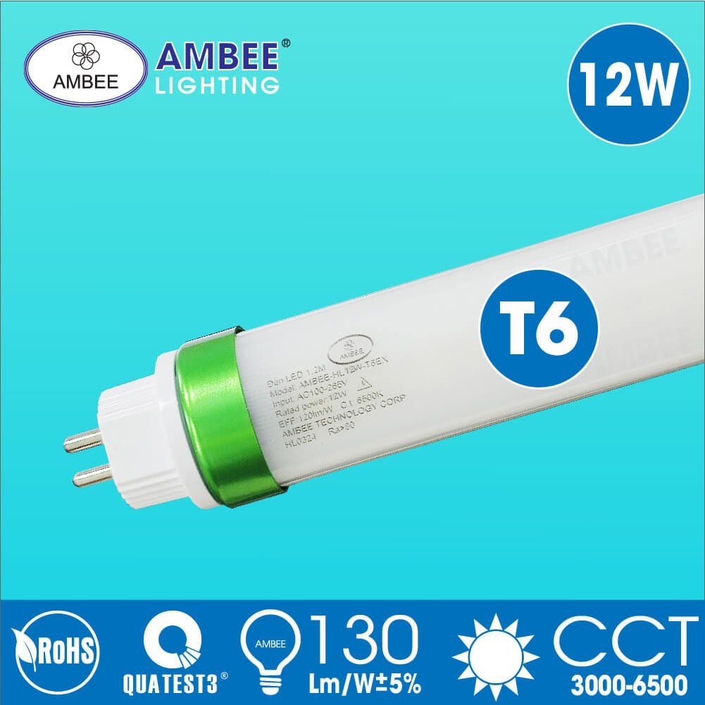 Đèn Tuýp Led T6 1m2 12w