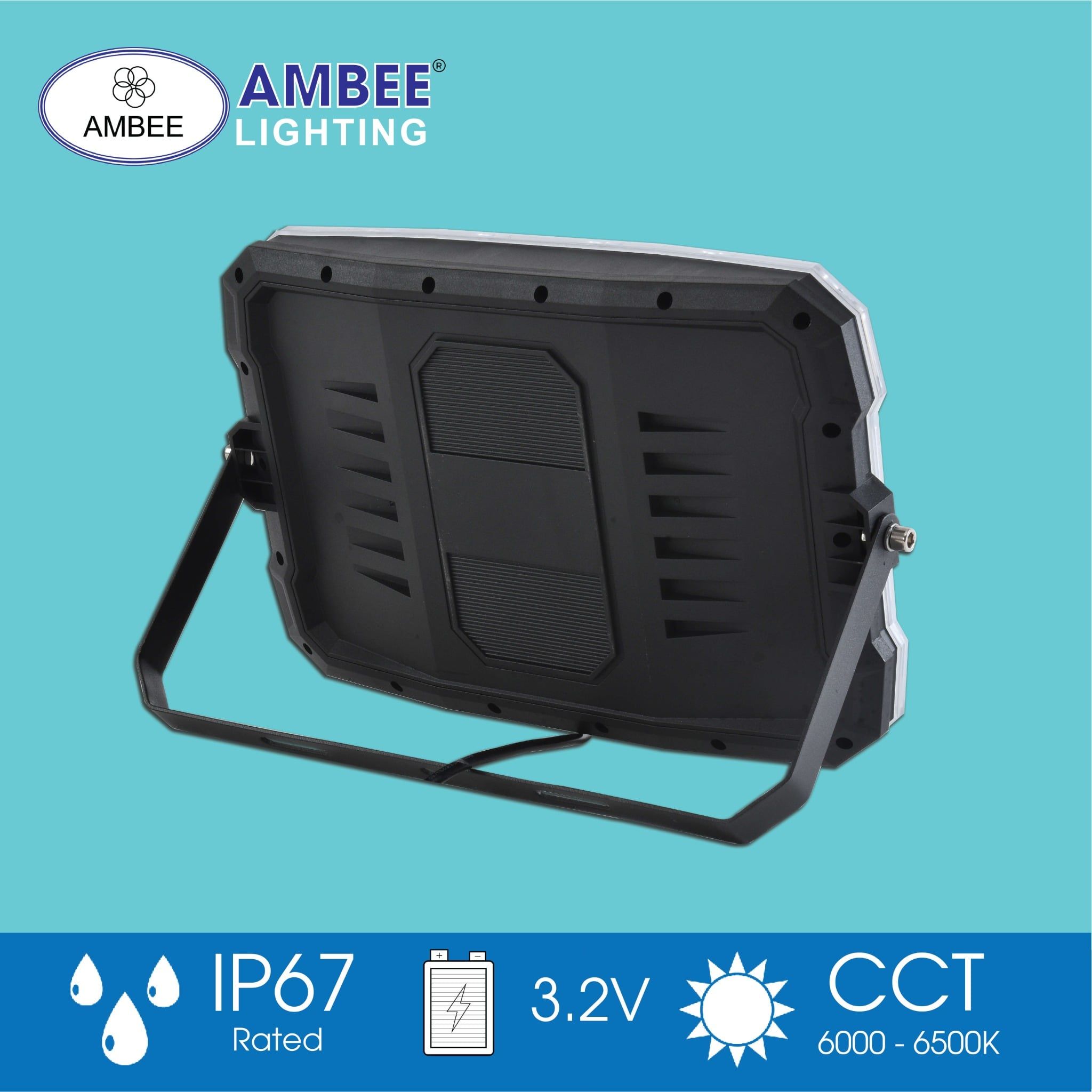 Đèn Pha Năng Lượng Mặt Trời 100w