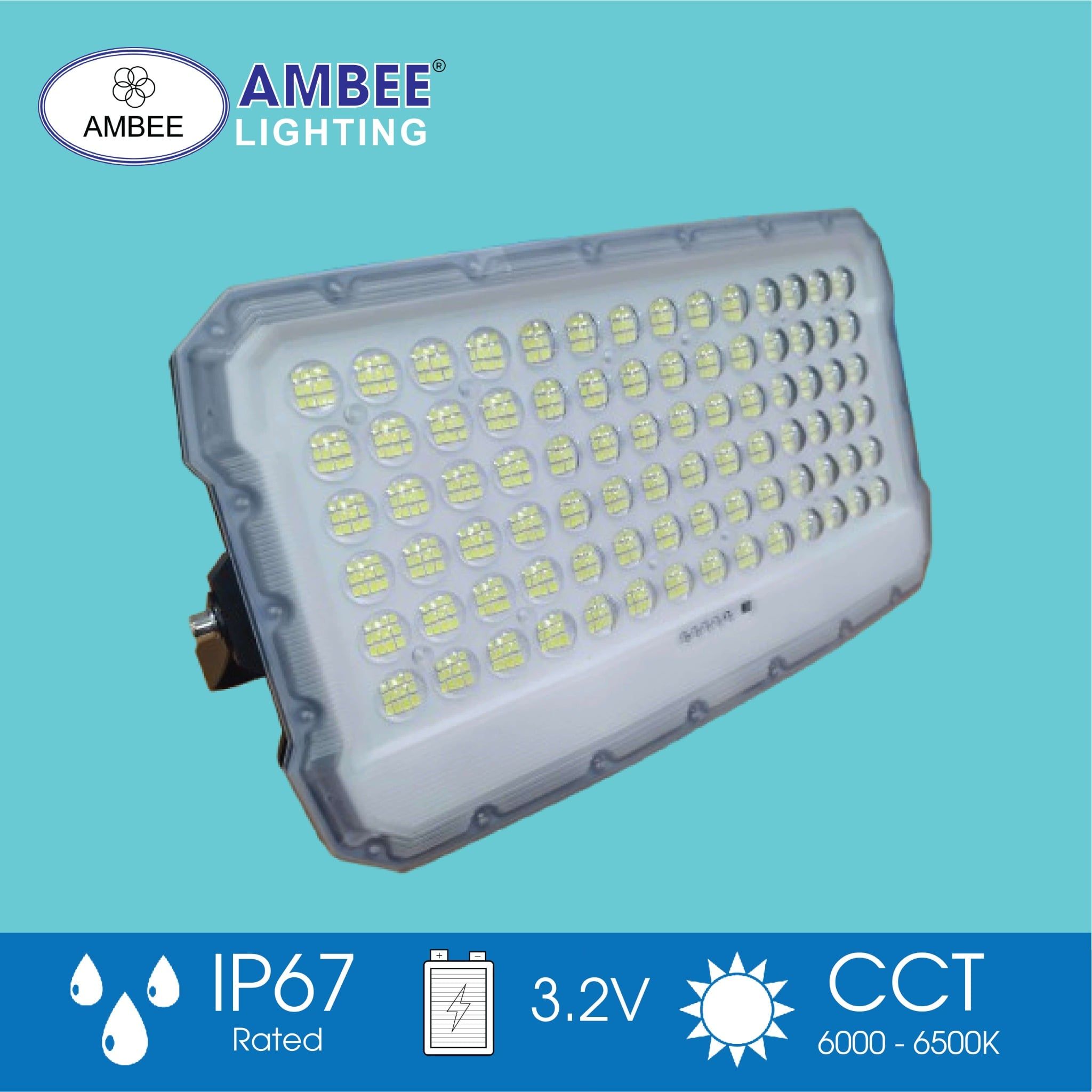 Đèn Pha Năng Lượng Mặt Trời 200w