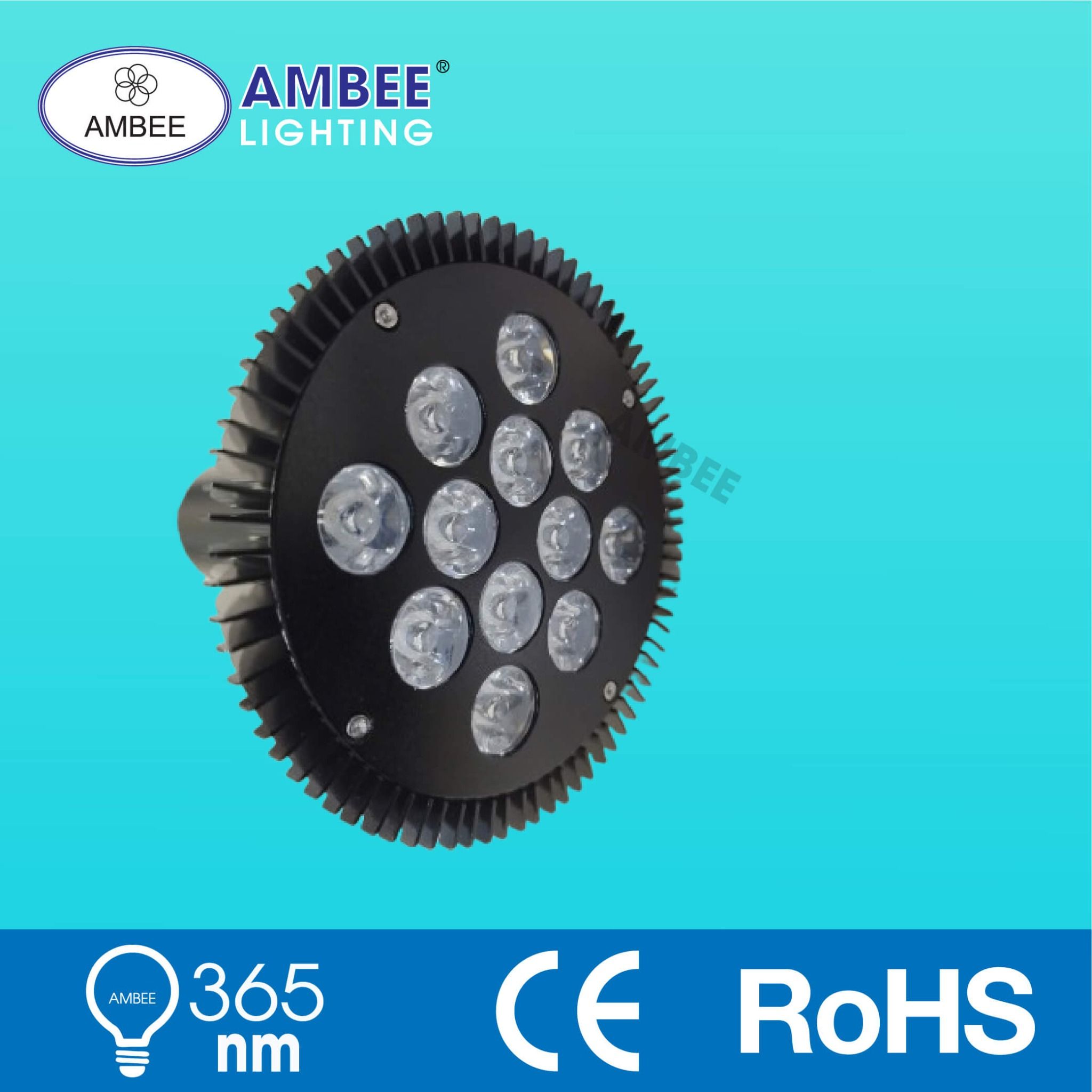 ĐÈN LED UVA 365NM 12W