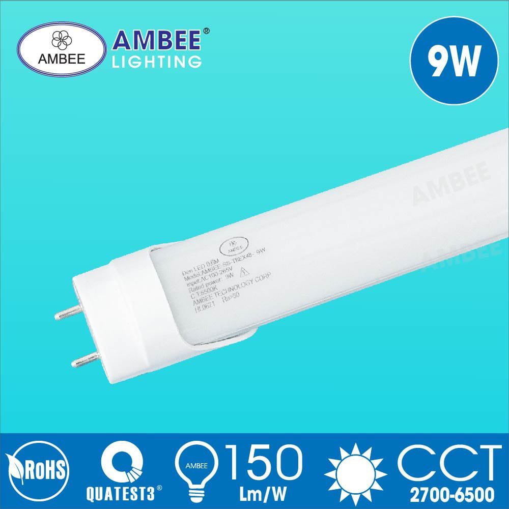 Đèn Tuýp Led 0m6 9w Đầu Cố Định