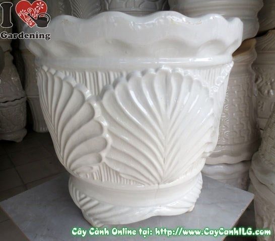 Cây Chậu Ba Chân Men Trắng – Ý Nghĩa & Mua Bán Sỉ Lẻ Giá Tốt Tại TP.HCM