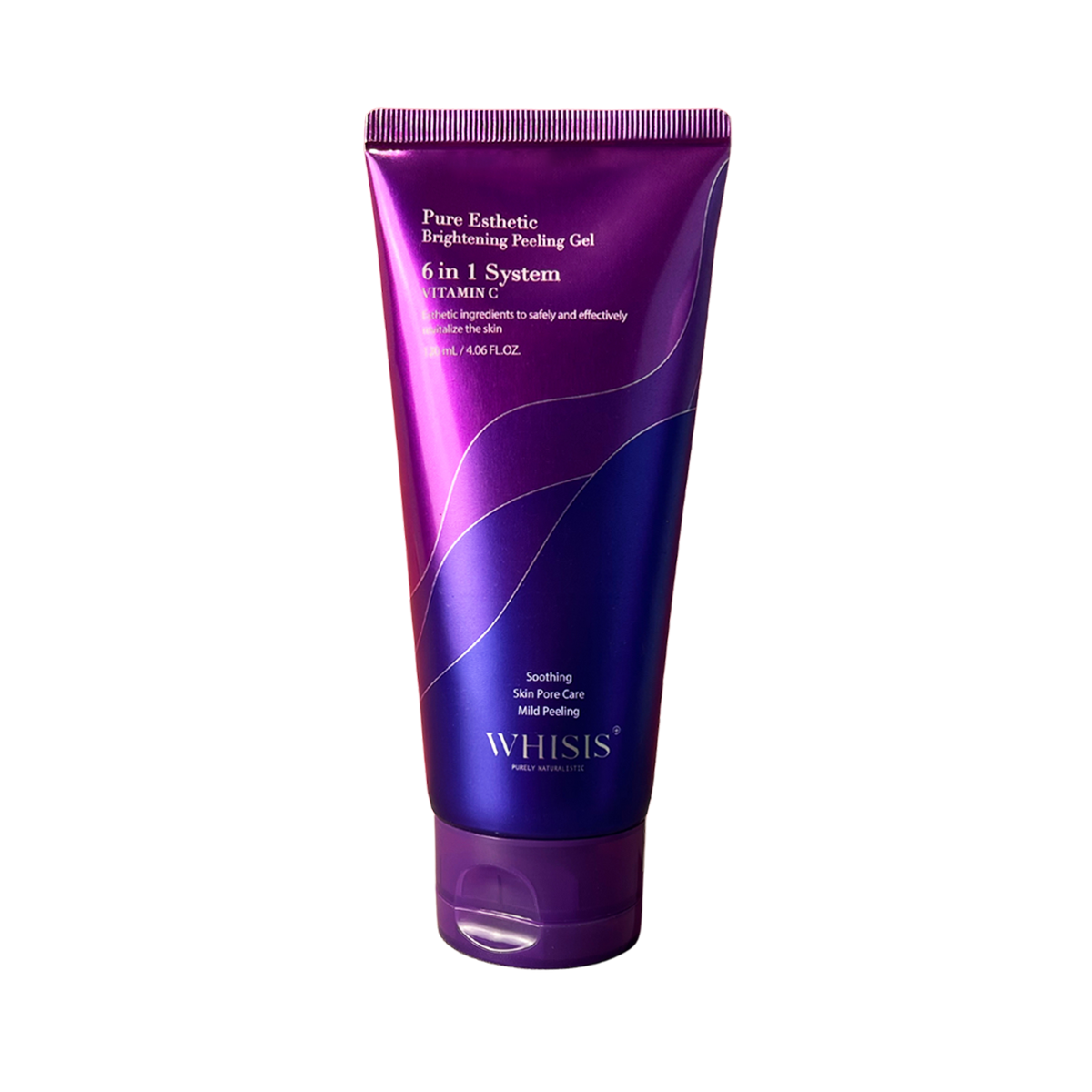  Gel tẩy tế bào chết Whisis 6 in 1 Vitamin C Hàn Quốc dưỡng sáng da 120ml - A144 