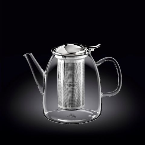 Bình lọc trà thủy tinh Wilmax 1.0L (cao)