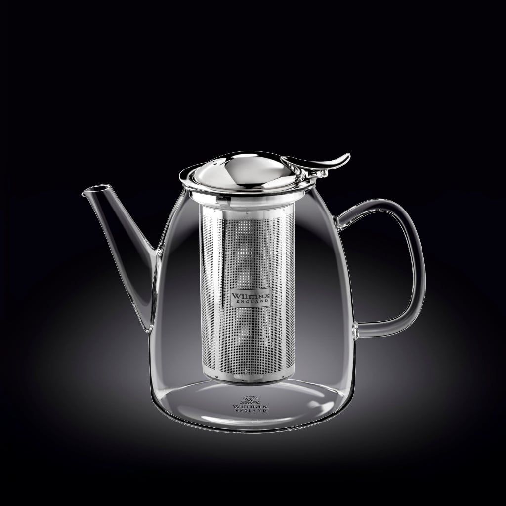 Bình lọc trà thủy tinh Wilmax 1.0L (cao)