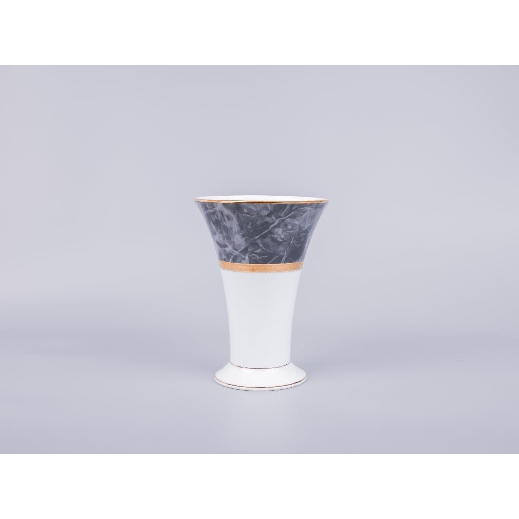 Bình hoa Noritake xám đen 23cm (Majestic)