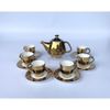 Bộ trà 0.4L Pixel vàng gương - Rak Porcelain