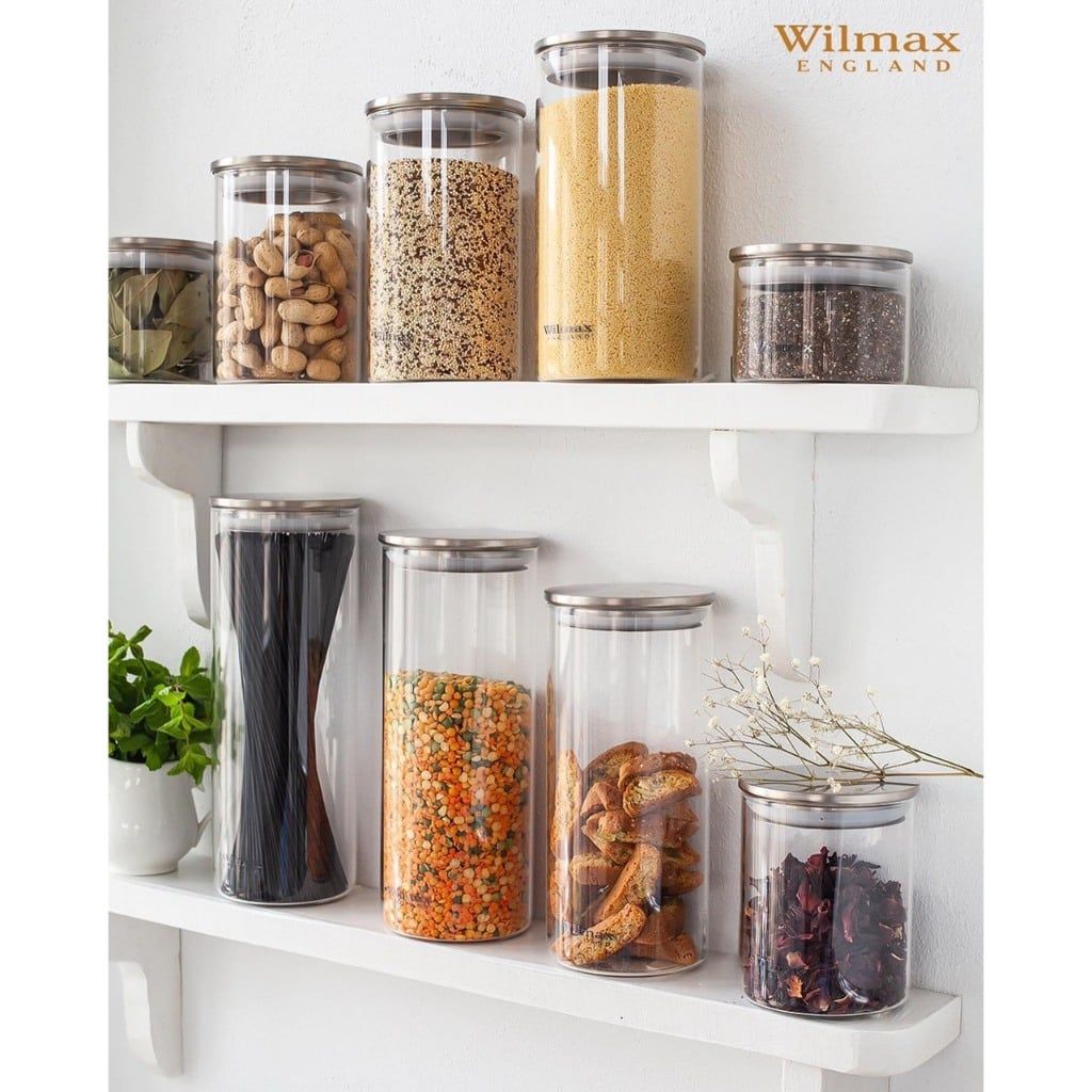 Hủ thủy tinh 400ml, 600ml, 760ml, 1100ml & 1600ml