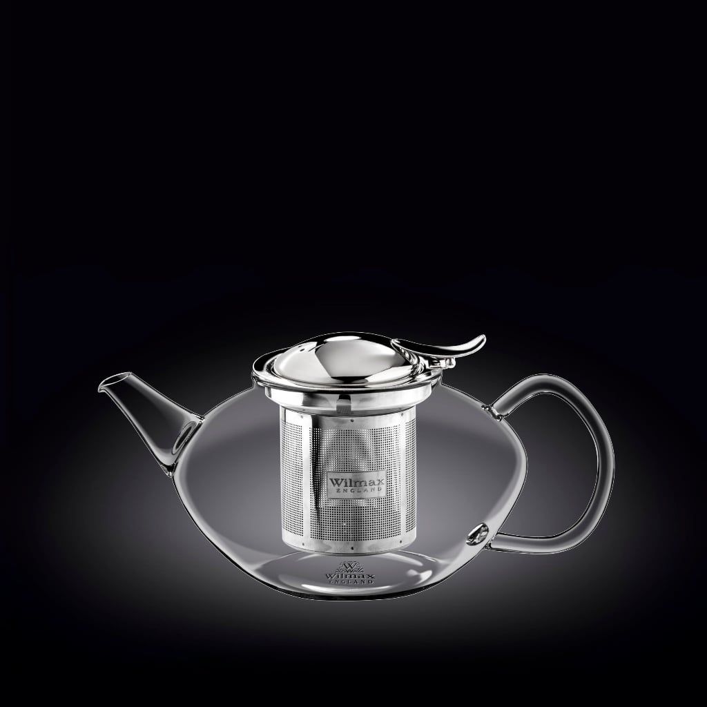 Bình lọc trà thủy tinh Wilmax 0.65L