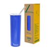 Bình giữ nhiệt 600ml Qadeaux (Topchoice) tặng kèm túi xách lục bình
