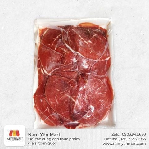  Thịt cổ bò Brasil cắt lát (Vĩ 200g) 