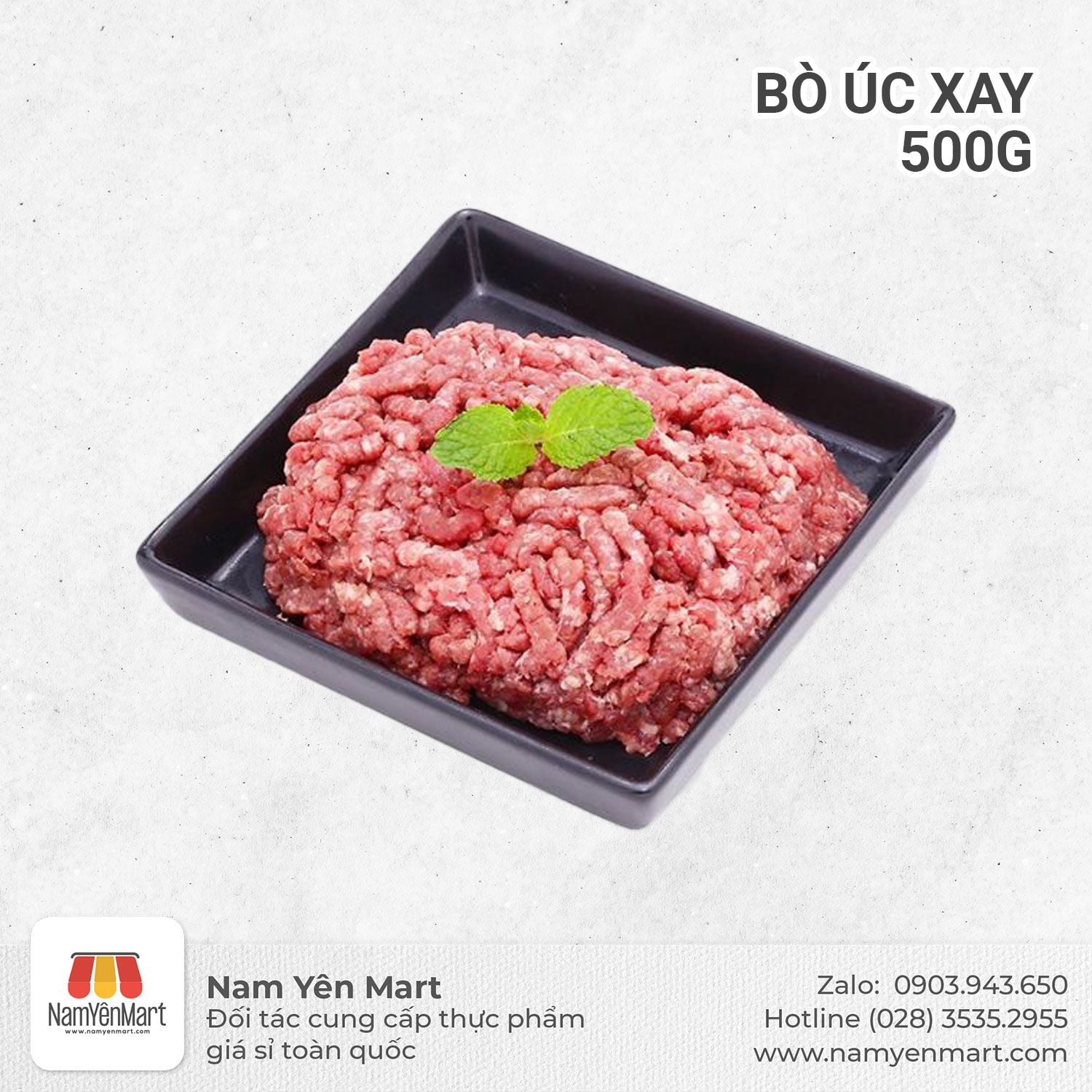  Bò úc xay - 500g 