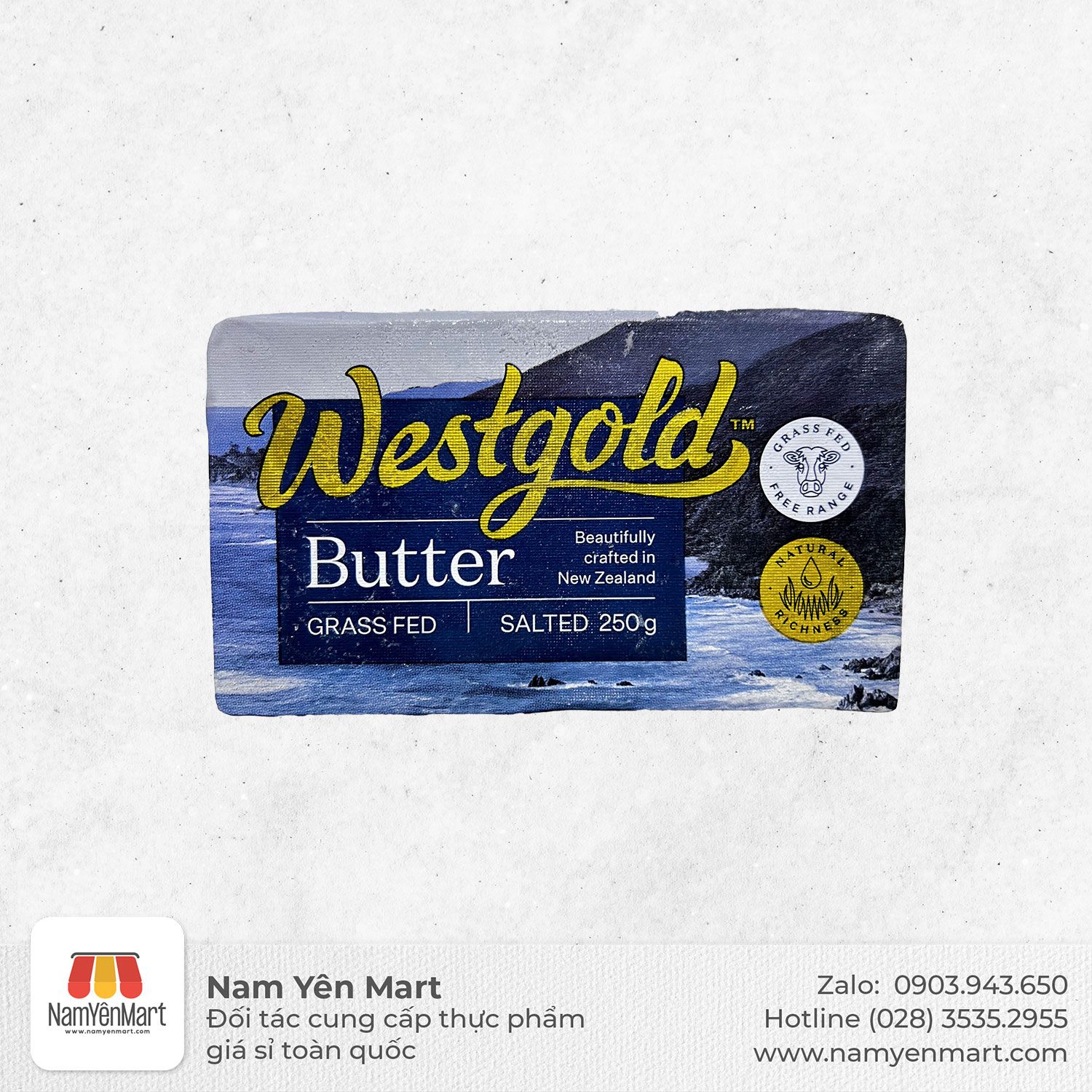  Bơ mặn West Gold 250g 