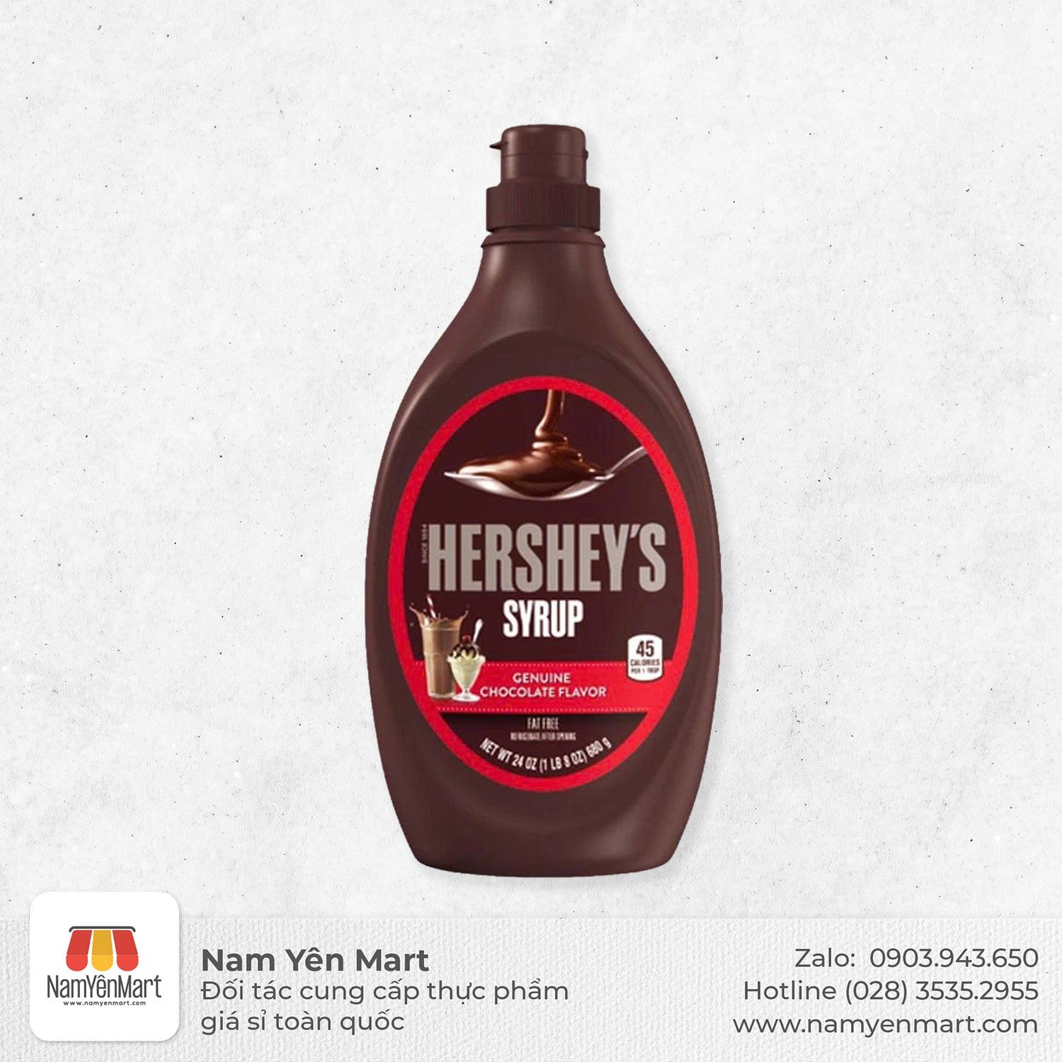  Syrup Chocolate Hershey's 680 ml 