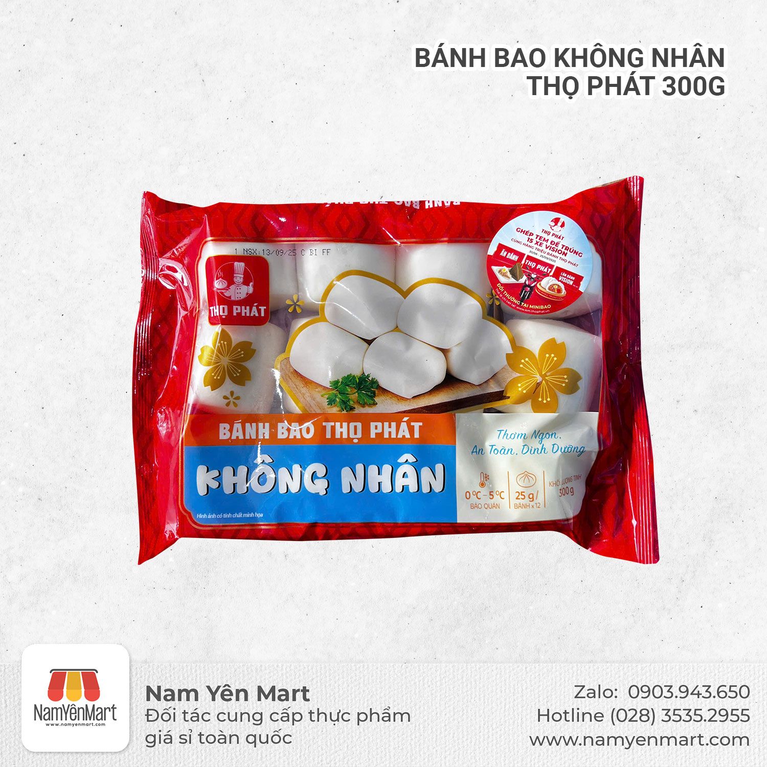  Bánh bao không nhân Thọ Phát 