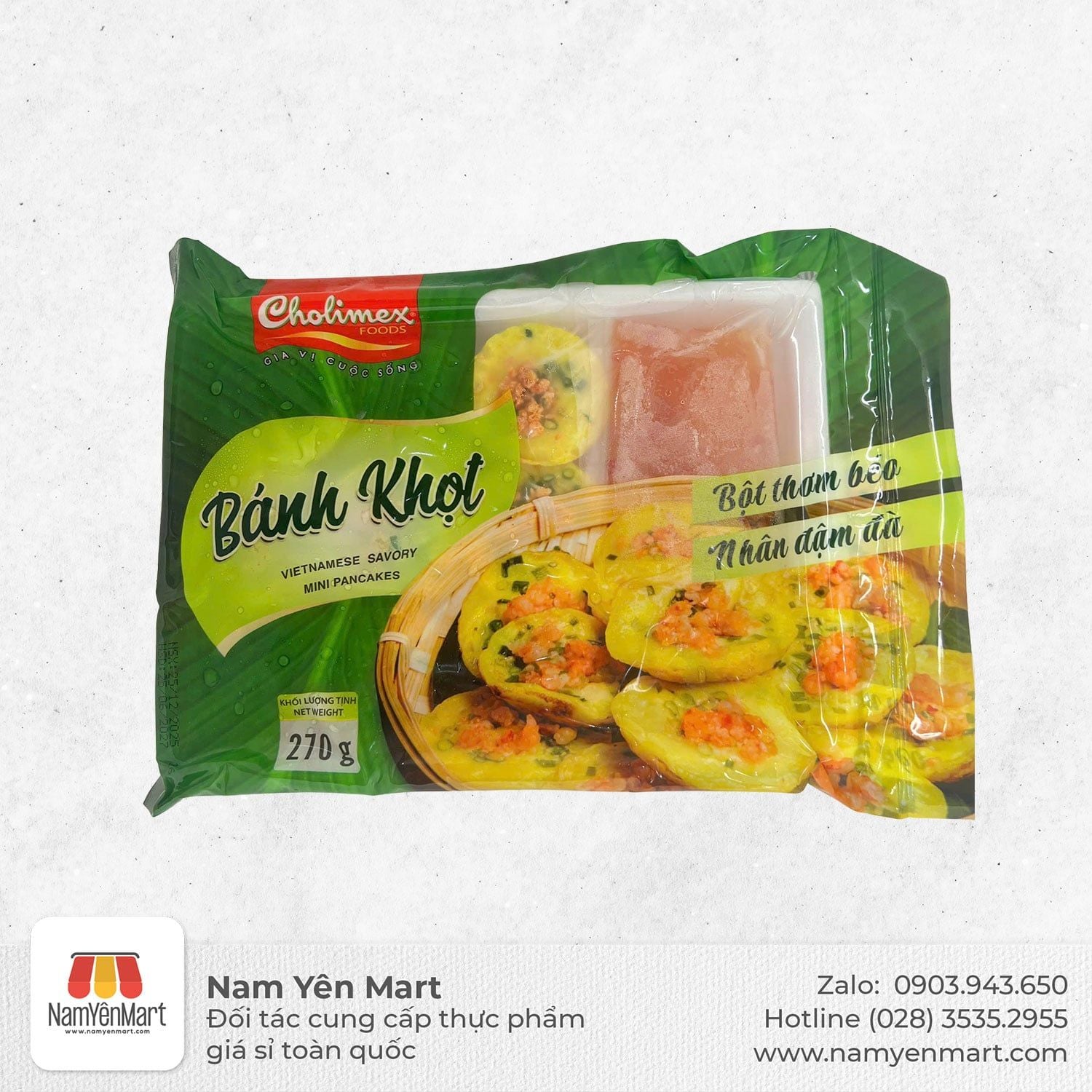  Bánh khọt Cholimex 270g 