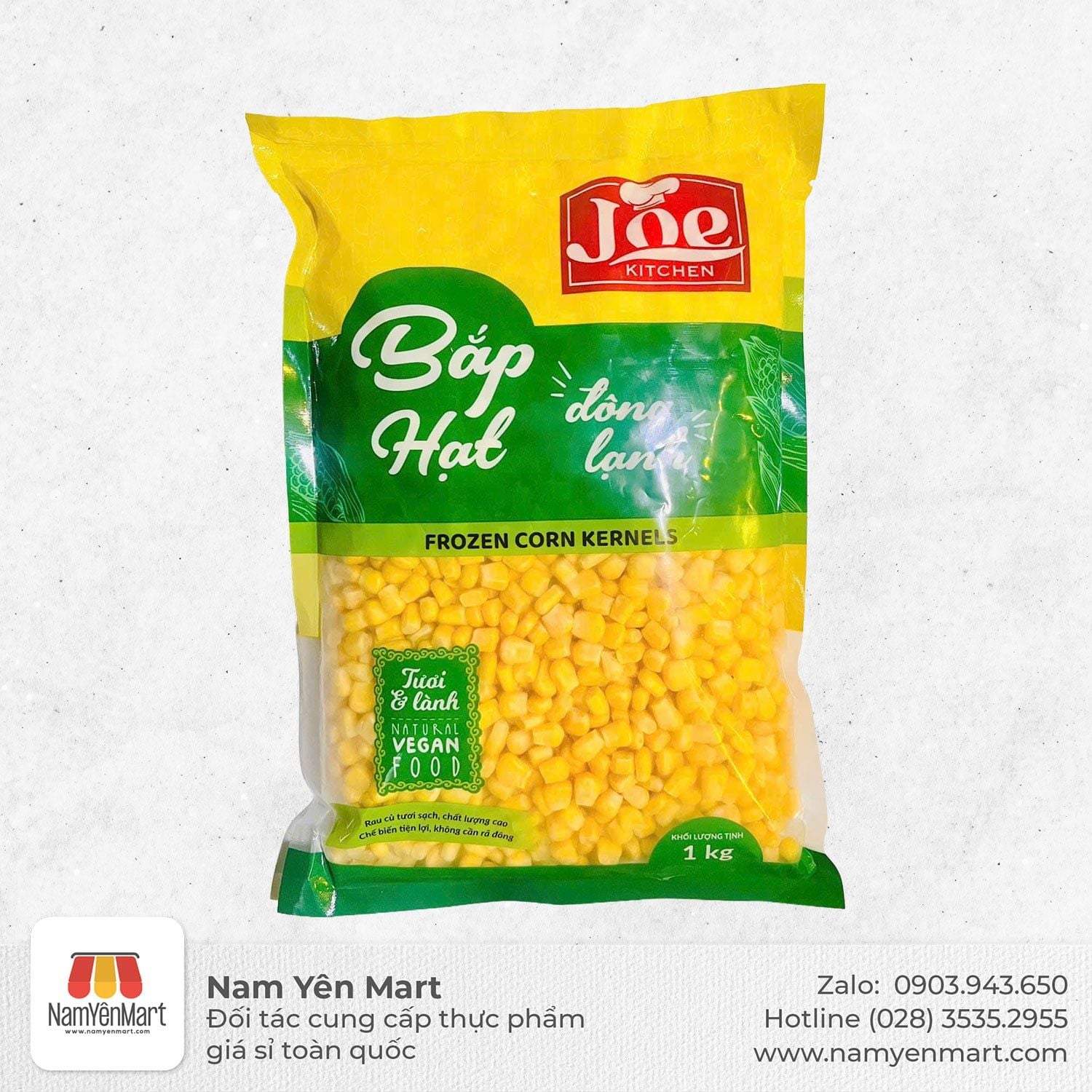  Bắp hạt đông lạnh (Túi 1Kg) 