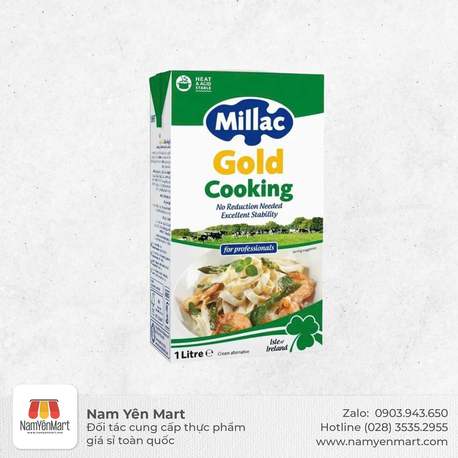  Cooking cream milac gold 1L 