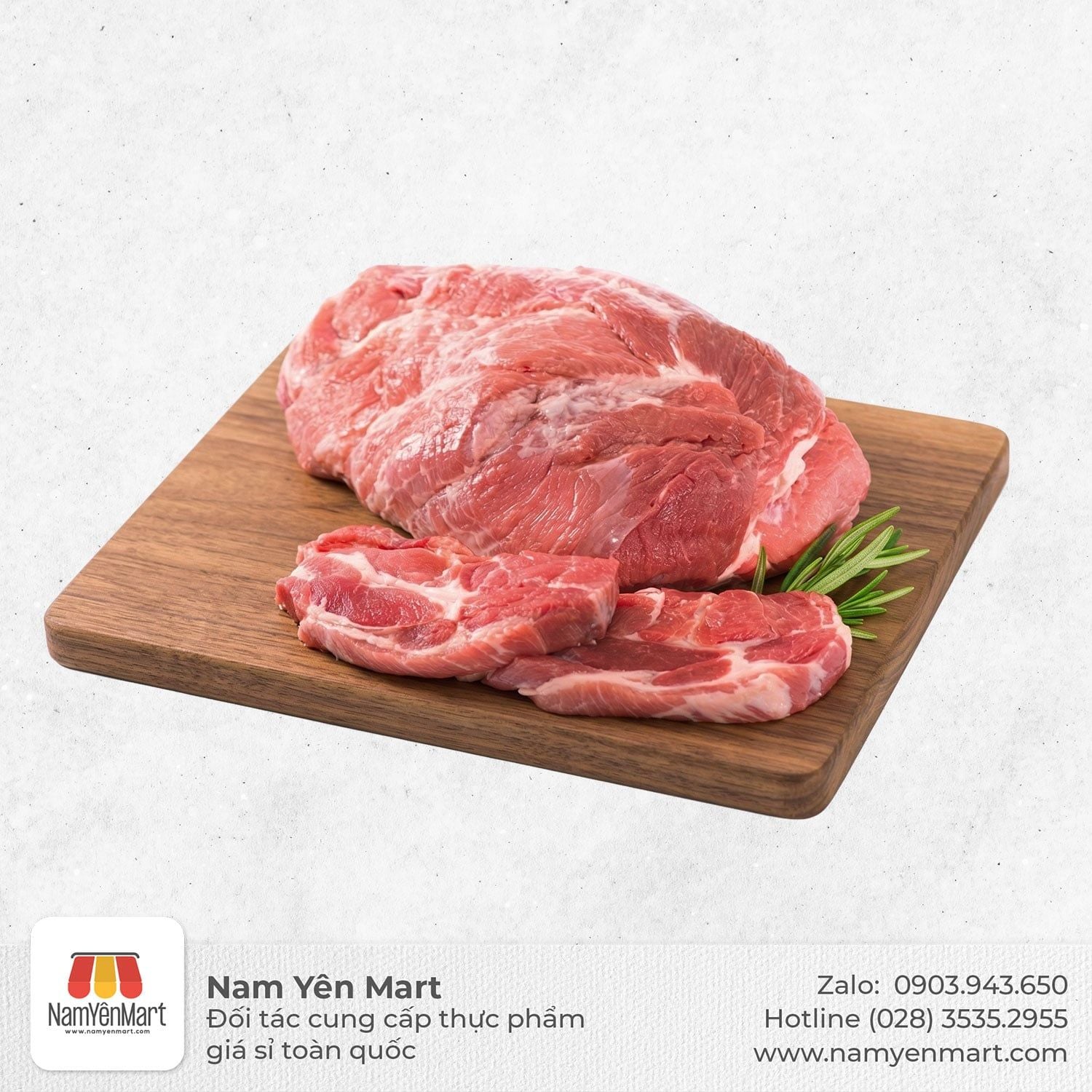  Nạc dăm heo tươi (Giá 1 Kg) 
