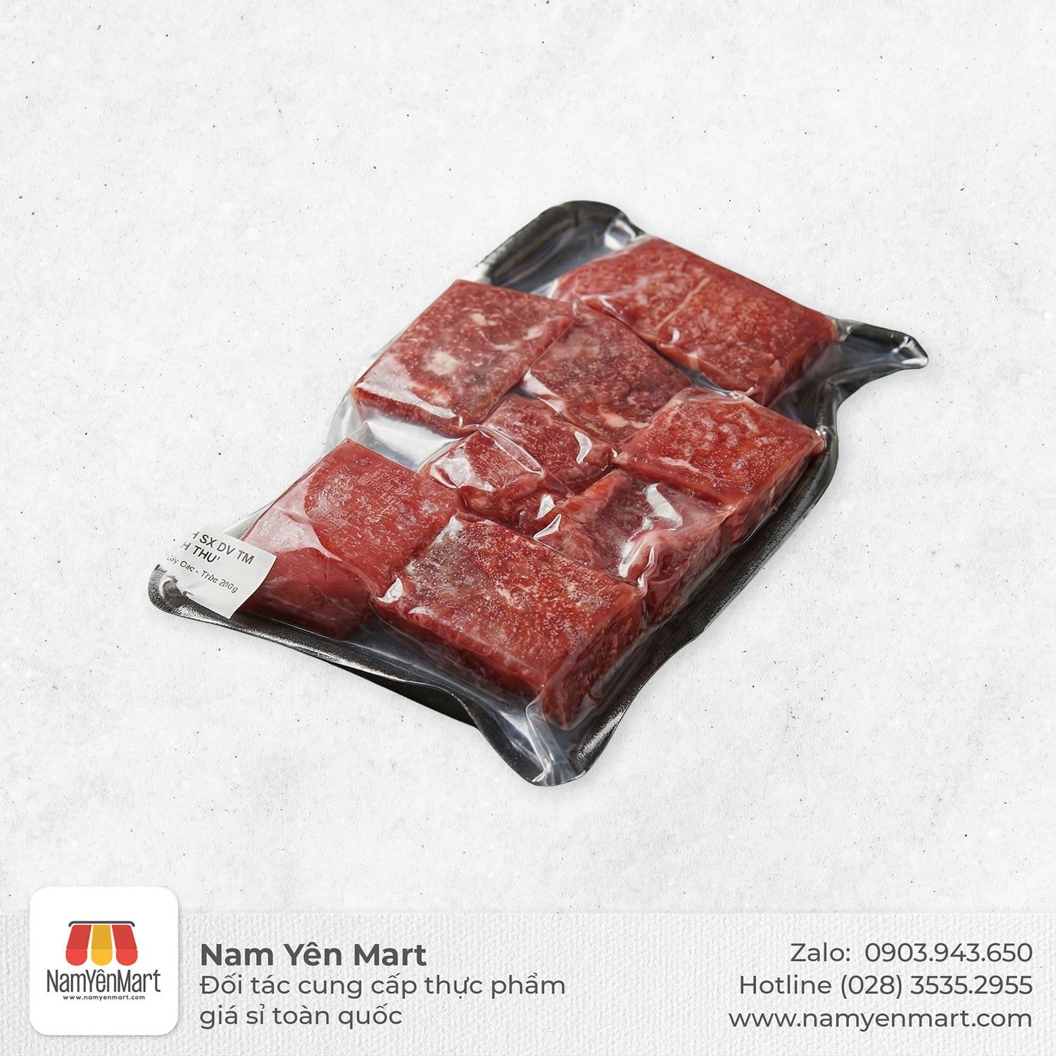  Cổ bò Brasil cắt lúc lắc (200g) 