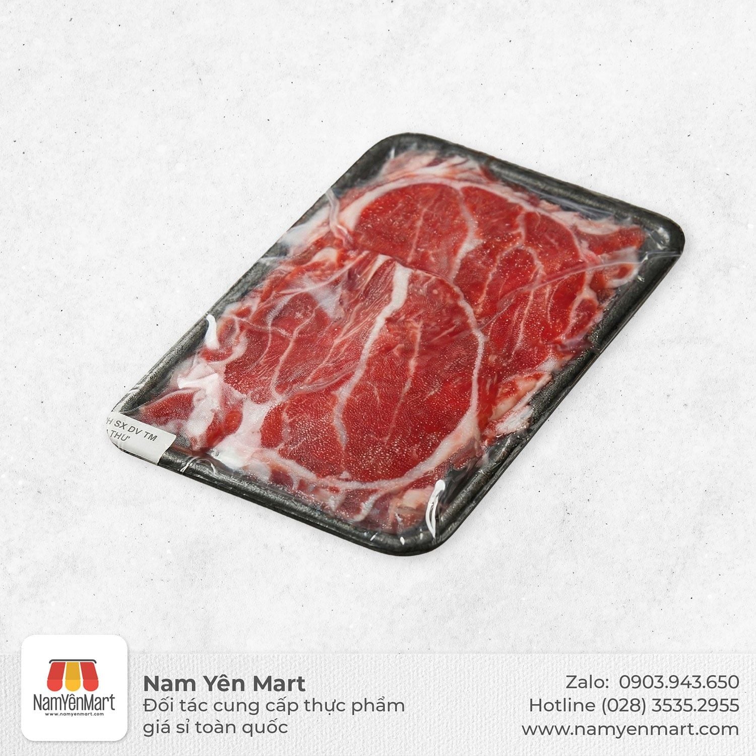  Bắp bò Brasil cắt mỏng (200g) 