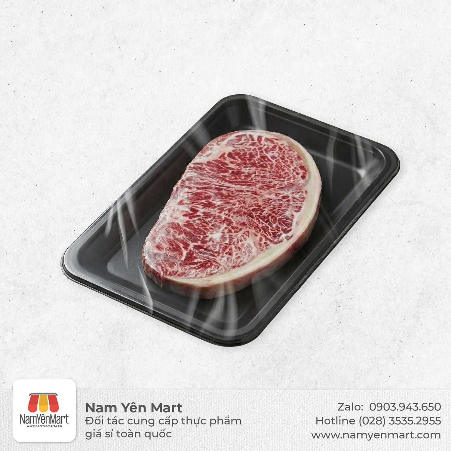  Striploin bò Úc Hokobe (200g) 