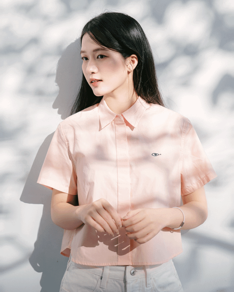 Áo Poplin Boxy Shirt - Roseberry Cotton 110