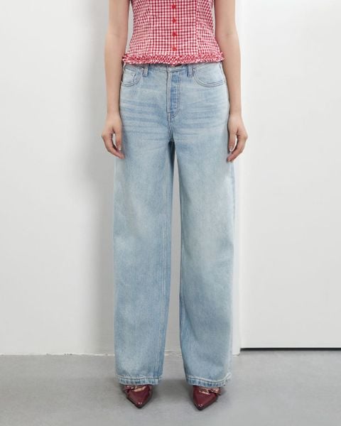 Quần Everyday Jeans - Light Blue Wash