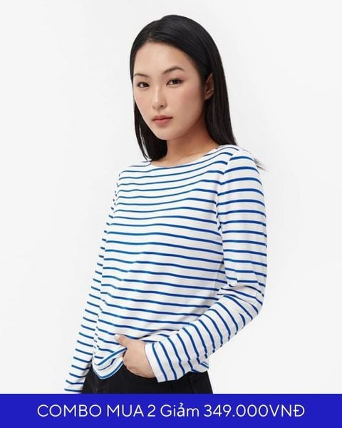Áo Thun The Lifetime T - Blue Stripe