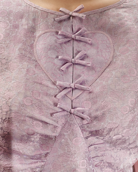 Áo Kiss Me Lụa Tơ Tằm - Lavender