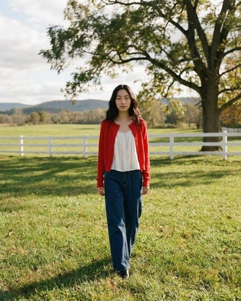 Áo The Cardigan - Red