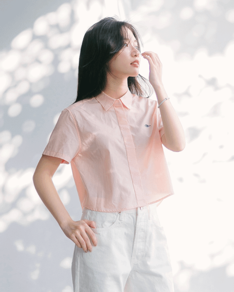 Áo Poplin Boxy Shirt - Roseberry Cotton 110