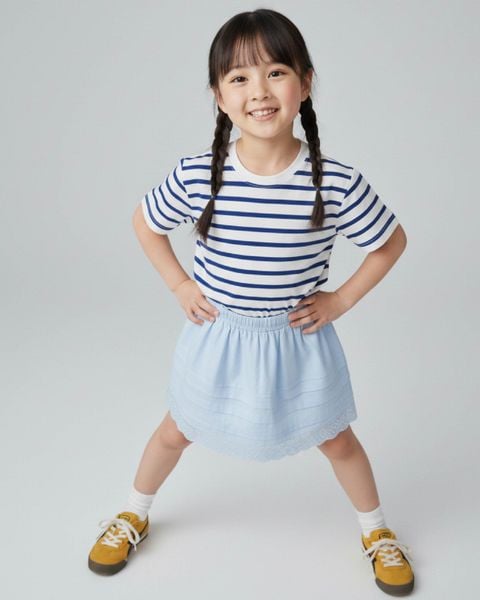 Chân váy BlueKid BabyBlue Boho Skirt - Eco Cotton