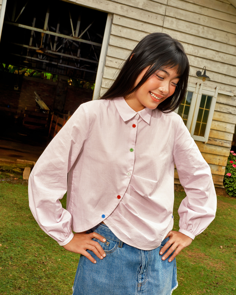 Áo Campus Shirt - In Pink