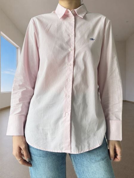 Áo Daily Shirt - Rose' Pink Micro Gingham