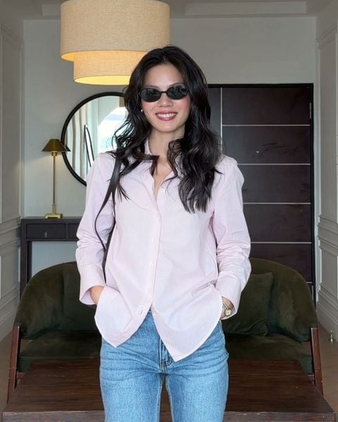 Áo Daily Shirt - Rose' Pink Micro Gingham