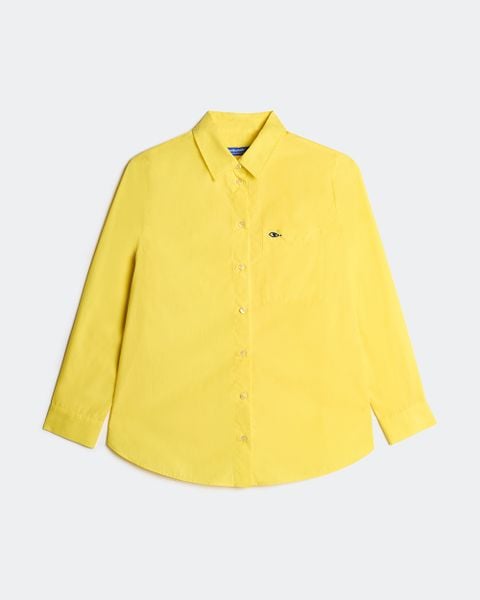 Áo New Pocket Oversize Shirt - Yellow Sunshine