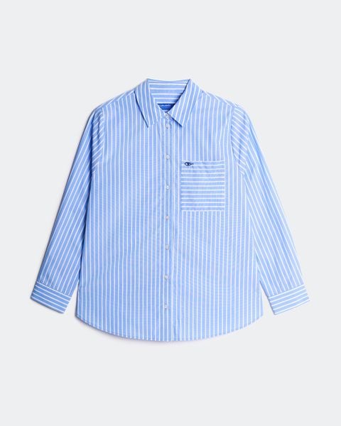 Áo New Pocket Oversize Shirt - Classic Sky Blue
