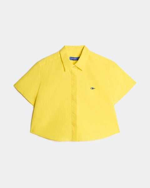 Áo Poplin Boxy Shirt - True Yellow Cotton 110