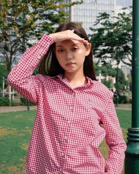 Áo The A Classic Shirt - Red Gingham