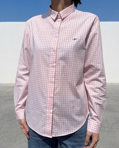 Áo The A Classic Shirt - Rose Mist Gingham